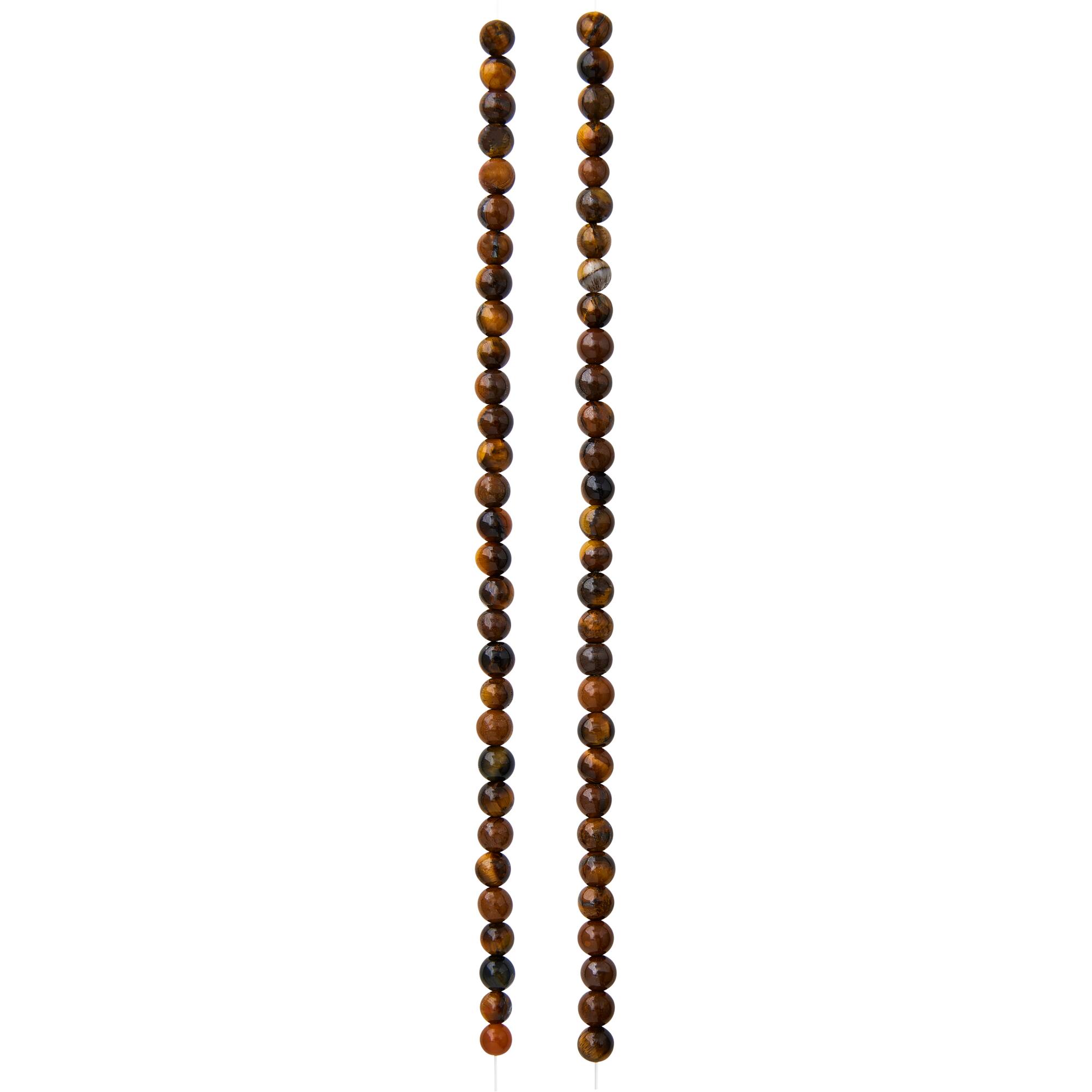 Tiger Eye Round Beads, 4mm by Bead Landing™